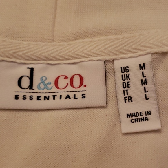 🧥 NWOT. DENIM & CO. CREAM CARDIGAN - Picture 7 of 8